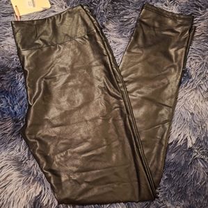 Women's leather pants
